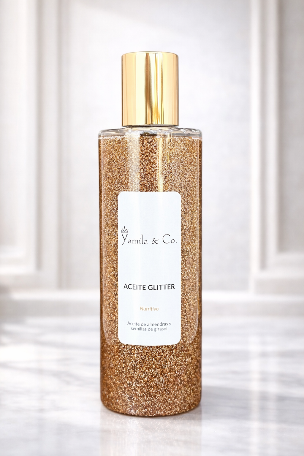 ACEITE CORPORAL CON GLITTER